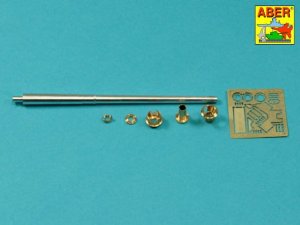 Aber 35L-025n - 1:35 75mm metal gun barrel for Pak 40 late variant AT gun