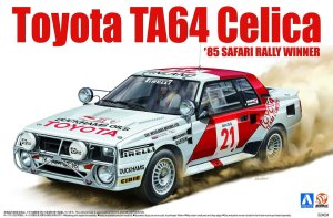 BEEMAX B24004 - 1:24 Toyota TA64 Celica 85 Safari Rally Winner