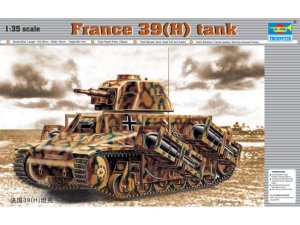 TRUMPETER 00352 - 1:35 France 39(H) TANK SA 38 37mm gun