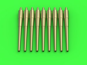 MASTER SM-700-057 - 1:700 Barrels for American cannons 8in/55 20.3 cm Mark 9 Lexington, Pensacola, Northampton