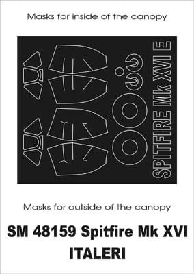 Go to product MONTEX SM48159 - 1:48 Spitfire Mk.XVI