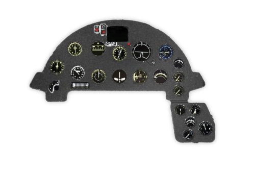 Go to product YAHU YMA4837 - 1:48 F4U-1A Corsair - Instrument Panel