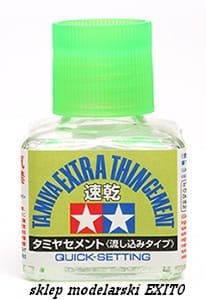 Go to product TAMIYA 87182 - Tamiya Extra Thin Cement (Quick-Setting) 40 ml