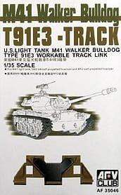Go to product AFV CLUB 35046 - 1:35 M-41 T91E3 Track workable