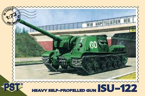 Go to product PST 72005 - 1:72 ISU-122 Heavy Self-propelled Gun