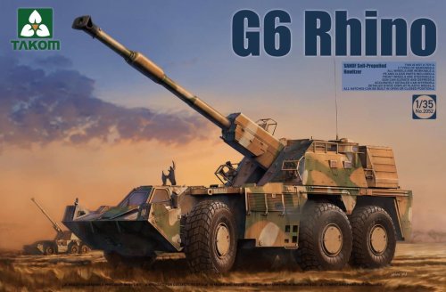 Go to product TAKOM 2052 - 1:35 G6 Rhino SANDF Self-Propelled Howitzer
