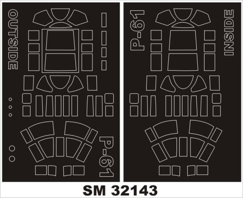 Go to product MONTEX SM32143 - 1:32 P-61 Black Widow