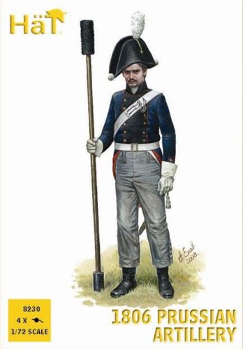 Go to product HAT 8230 - 1:72 1806 Prussian Artillery