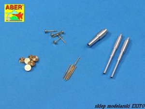 Aber 35L-176 - 1:35 T-35 1938/1939 tank 1 x 76,2mm, 2 x 45mm, 6 x 7,62mm metal gun barrels set