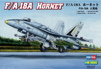 Go to product HOBBY BOSS 80320 - 1:48 F/A-18A Hornet