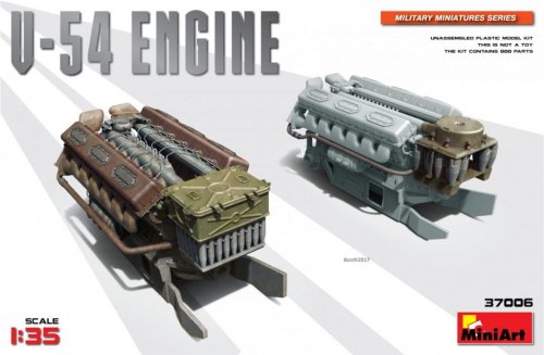 Go to product MINIART 37006 - 1:35 V-54 Engine