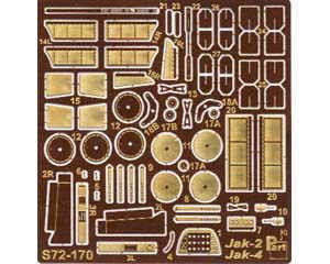 Go to product PART S72170 - 1:72 Yak-2/4