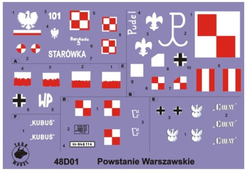 Go to product TORO MODEL 48D01 - 1:48 Warsaw's Uprising 1944 Insurgent armoured vehicles