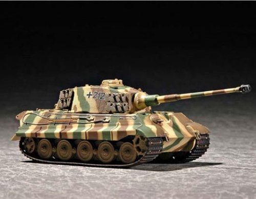 Go to product TRUMPETER 07291 - 1:72 King Tiger Henschel Turret w/Zimmerit