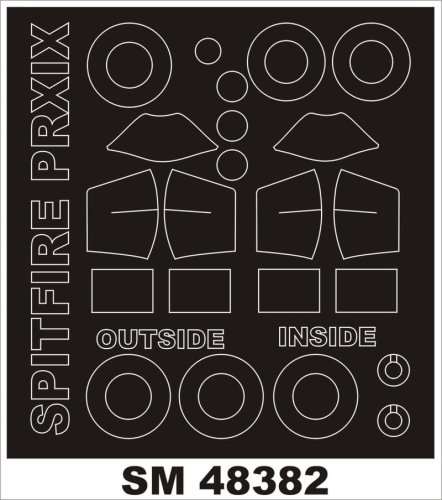 Go to product MONTEX SM48382 - 1:48 Spitfire PR XIX
