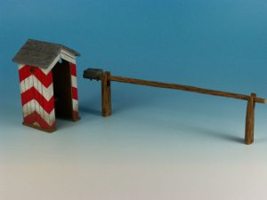 EUREKA XXL ED-3504 - 1:35 Guard shack with barrier