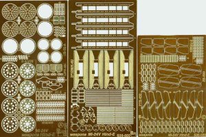 PART S35020 - 1:35 Mi-24 V Hind E weapons