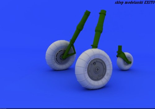 Go to product EDUARD 632040 - 1:32 Bf 109G-10 wheels