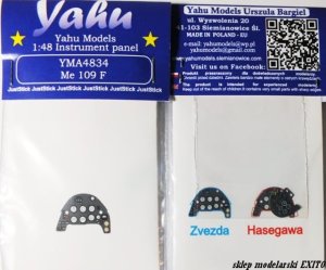 YAHU YMA4834 - 1:48 Messerschmitt Me 109 F - Instrument Panel