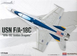 ACADEMY 12564 - 1:72 F/A-18C VFA-192 Golden Dragons