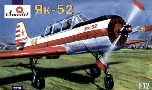 Go to product AMODEL 7270 - 1:72 Yakovlev Yak-52