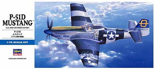 Go to product HASEGAWA D25 - 1:72 P-51D Mustang