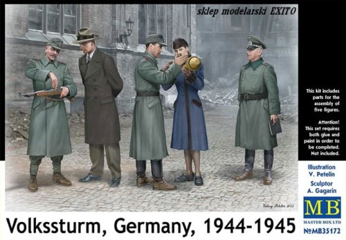 Go to product MASTER BOX 35172 - 1:35 Volkssturm Germany 1944-1945