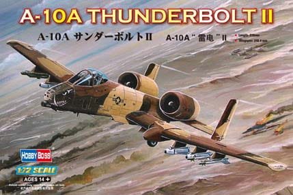 Go to product HOBBY BOSS 80266 - 1:72 A-10A Thunderbolt II