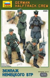 ZVEZDA 3585 - 1:35 German Halftrack Crew