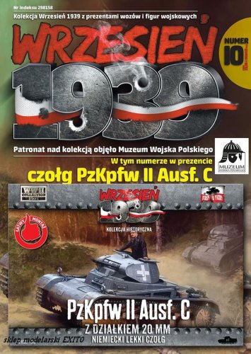 Go to product FIRST TO FIGHT 010 -  September 1939 - 1:72 Pz.Kpfw.II Ausf.C
