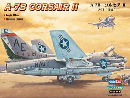 Go to product HOBBY BOSS 87202 - 1:72 A-7B Corsair II