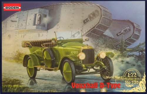Go to product RODEN 735 - 1:72 Vauxhall D-Type