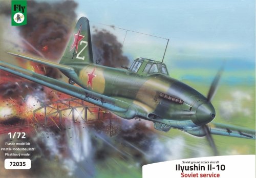 Go to product FLY 72035 - 1:72 Ilyushin IL-10 Soviet service