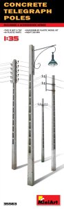 MINIART 35563 - 1:35 Concrete Telegraph Poles