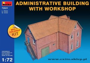 MINIART 72021 - 1:72 Administrative Building with Workshop