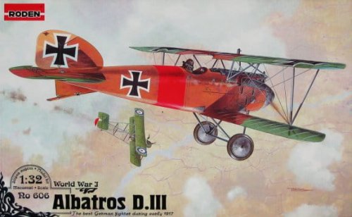 Go to product RODEN 606 - 1:32 Albatros D.III