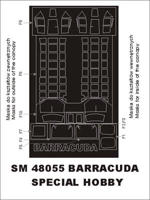 Go to product MONTEX SM48055 - 1:48 Fairey Barracuda