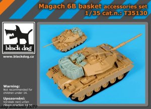 BLACK DOG T35130 - 1:35 Magach 6B basket accessories set