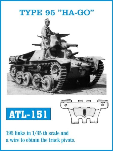 Go to product Friulmodel ATL-151 - 1:35 Type 95 Ha-Go metal tracks
