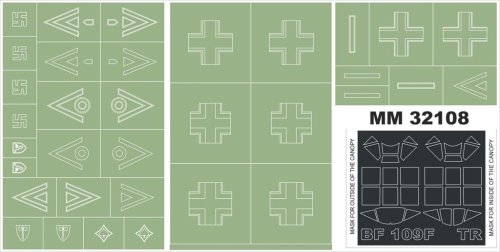 Go to product MONTEX MM32108 - 1:32 Messerschmitt Bf 109F-4