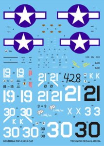 TECHMOD 48022 - 1:48 F6F-3 Hellcat