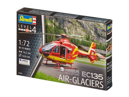 Go to product REVELL 64986 - 1:72 Airbus EC-135 Air-Glaciers