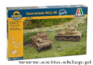 ITALERI 7517 - 1:72 Carro Armato M13/40