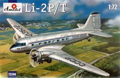 Go to product AMODEL 72244 - 1:72 Lisunov Li-2 P/T