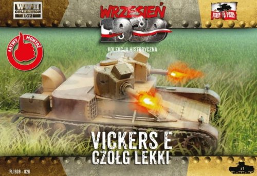 Go to product FIRST TO FIGHT 028 -  September 1939 - 1:72 Vickers E