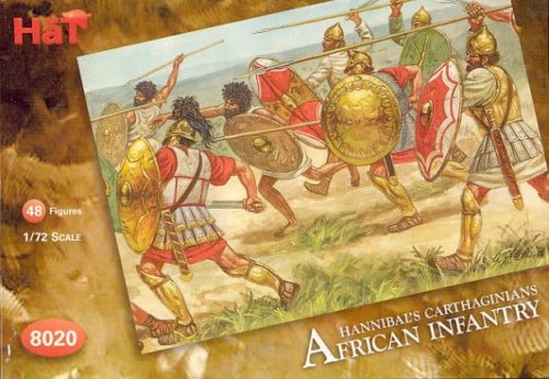 Go to product HAT 8020 - 1:72 Hannibals Carthaginians - African Infantry