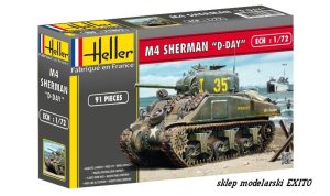HELLER 79892 - 1:72 M4 Sherman D-Day