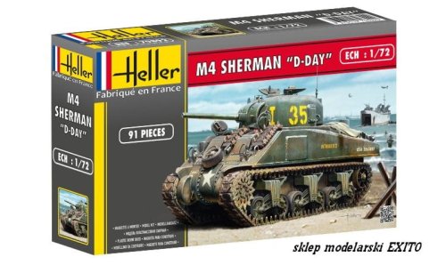 Go to product HELLER 79892 - 1:72 M4 Sherman D-Day