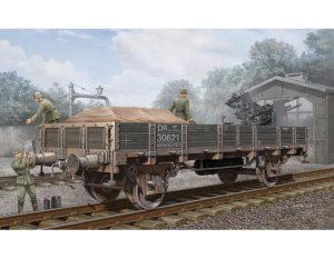 TRUMPETER 01518 - 1:35 German Railway Gondola (Lower sides)