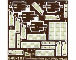 PART S48107 - 1:48 PWU wz.33 polish MG